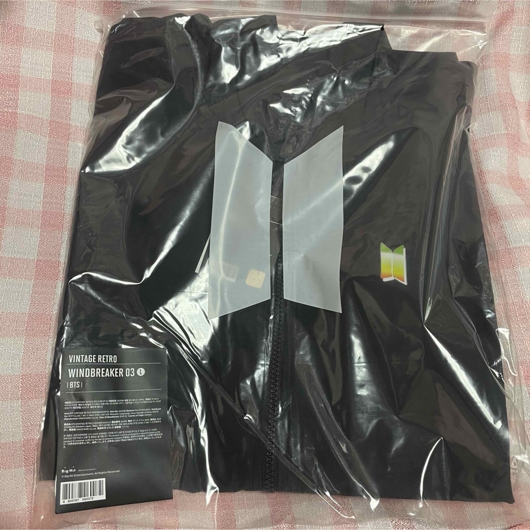 BTS VINTAGE RETRO WINDBREAKER テヒョン Lサイズ BTS VINTAGE RETRO WINDBREAKER テヒョン Lサイズ