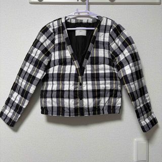 SLY - SLY ミックスカラー ツイードロングダウンコート 1の通販 SLY - SLY ミックスカラー ツイードロングダウンコート 1の通販