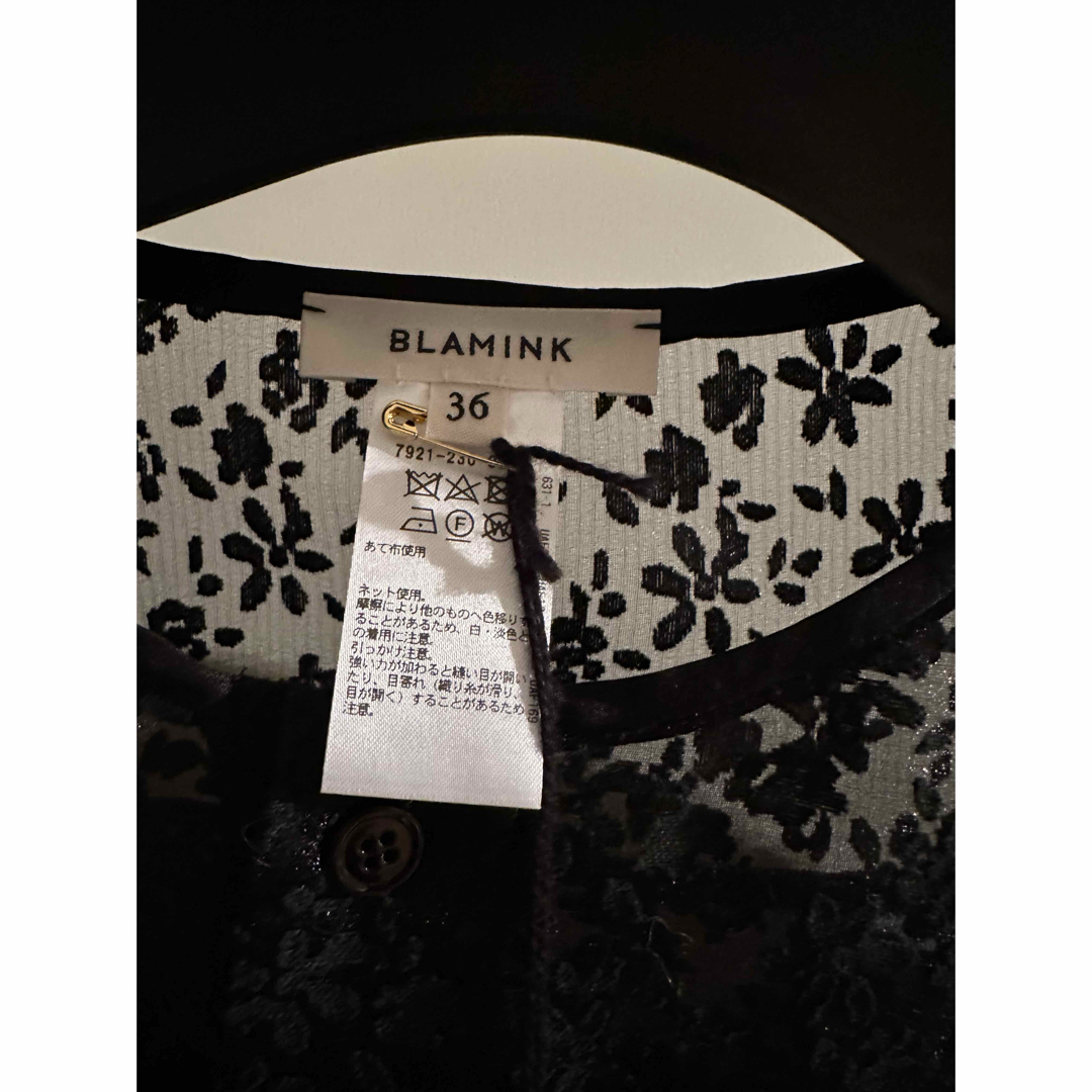 BLAMINK - blamink ブラミンク フラワープリントティアード BLAMINK - blamink ブラミンク フラワープリントティアード