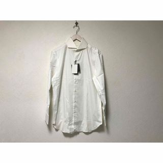 デザインワークス(DESIGNWORKS)の新品未使用本物デザインワークスDESIGNWORKSコットンドレス長袖シャツ白L(シャツ)