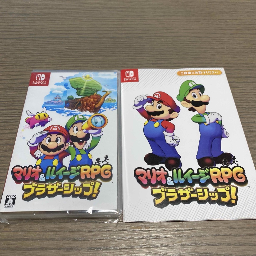 マリオ&ルイージRPG ブラザーシップ 新品 ニンテンドースイッチ エンタメ/ホビーのゲームソフト/ゲーム機本体(家庭用ゲームソフト)の商品写真