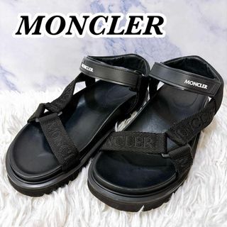 MONCLER モンクレール サンダル ベルクロ 絞ら MONCLER モンクレール サンダル ベルクロ 絞ら