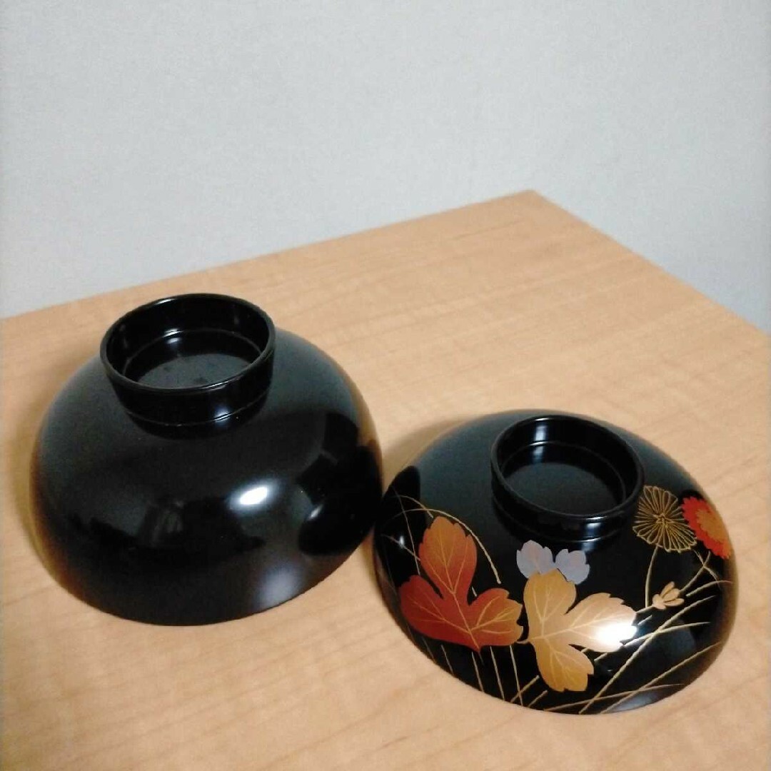 新品未使用 越前塗 祖雅堂 蒔絵付 吸物椀 五客揃 漆器 共箱 新品未使用 越前塗 祖雅堂 蒔絵付 吸物椀 五客揃 漆器 共箱
