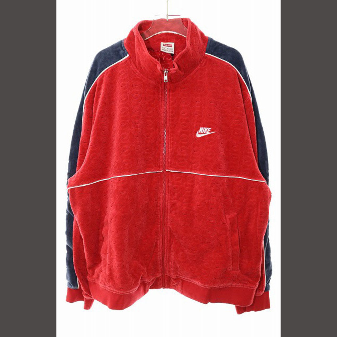 Supreme - SUPREME × NIKE 21SS ベロア トラック ジャケット XL Supreme - SUPREME × NIKE 21SS ベロア トラック ジャケット XL