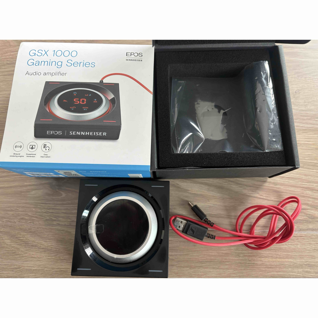 EPOS Sennheiser GSX 1000 オーディオアンプ 中古品 EPOS Sennheiser GSX 1000 オーディオアンプ 中古品