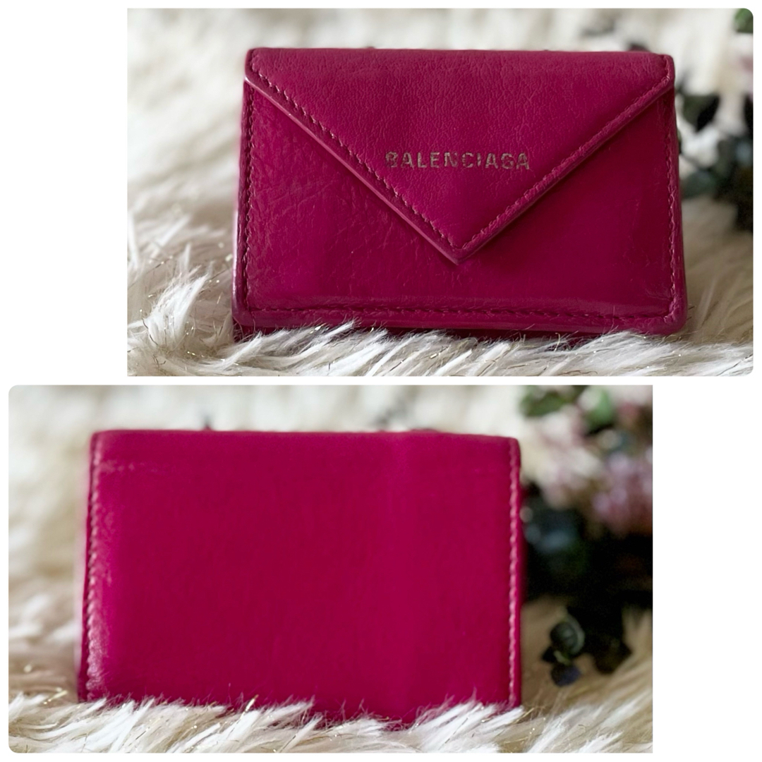 専用 【美品】BALENCIAGA バレンシアガ ペーパーミニウォレット 専用 【美品】BALENCIAGA バレンシアガ ペーパーミニウォレット