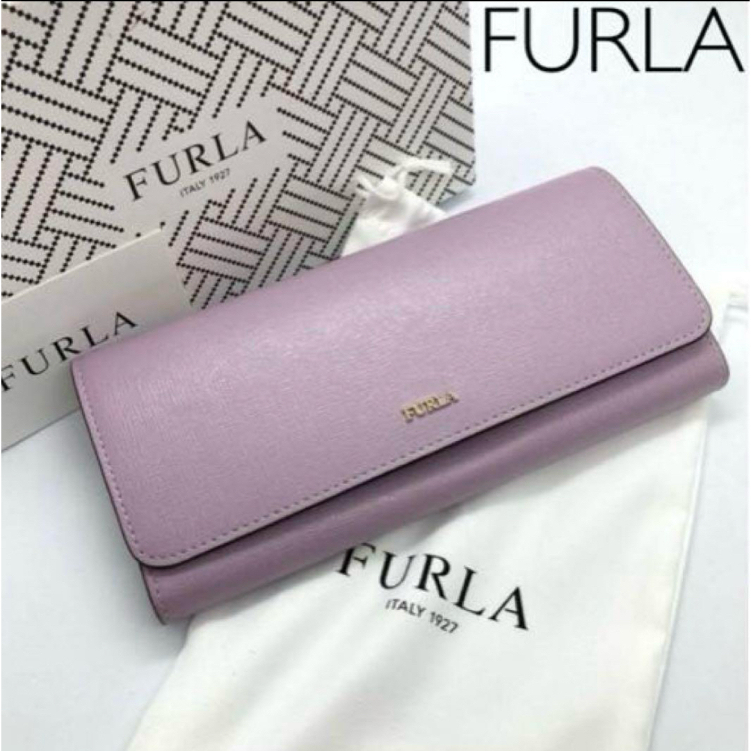 FURLA - 【保存袋&証明書付き】フルラ FURLA 二つ折り長財布