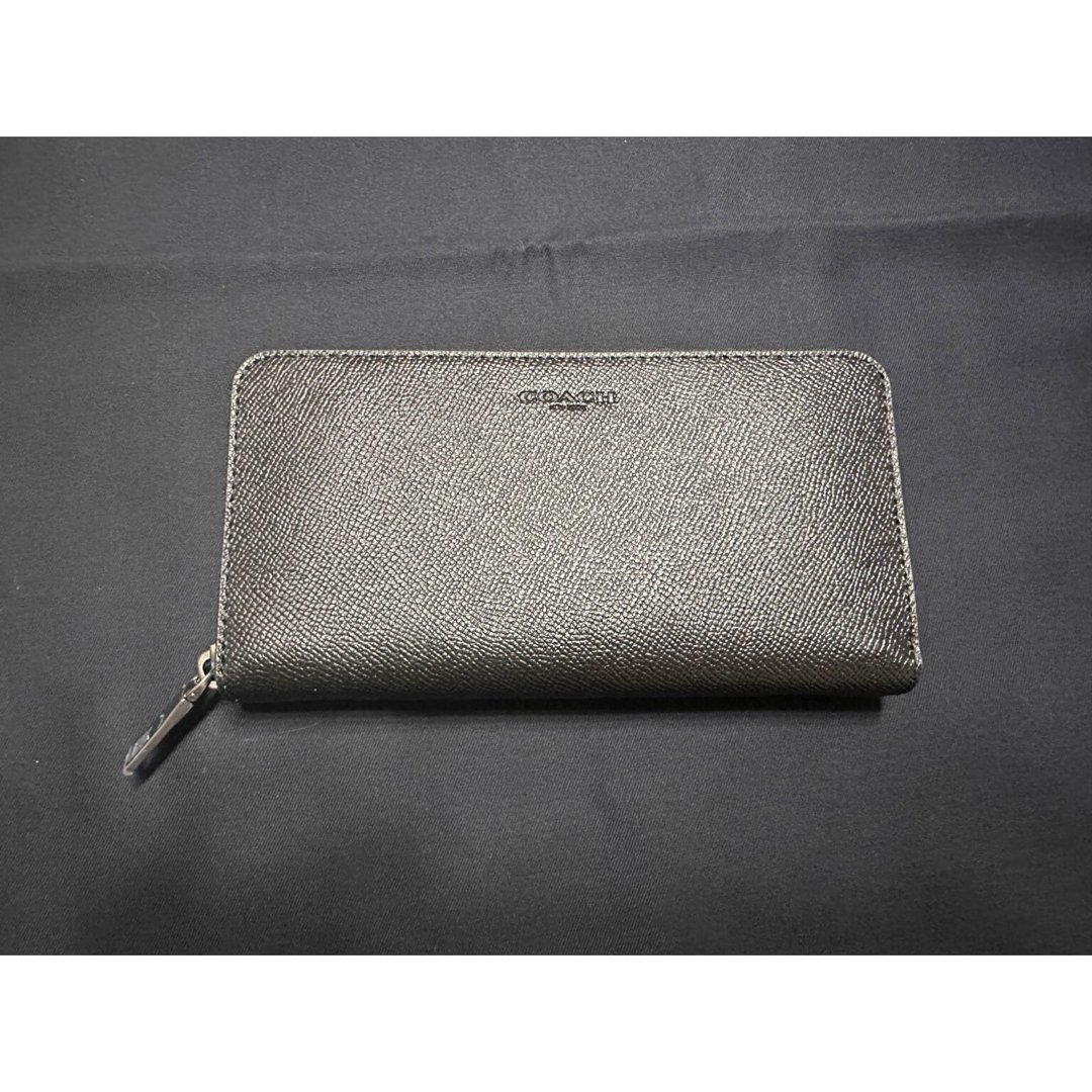 COACH - 【正規品】COACH 長財布 アコーディオン クロスグレイン COACH - 【正規品】COACH 長財布 アコーディオン クロスグレイン