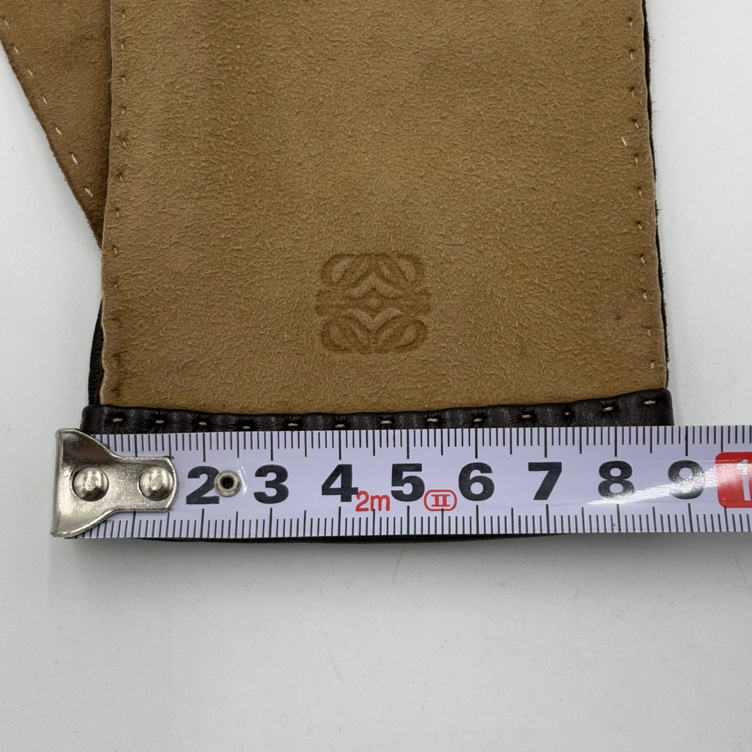 LOEWE - 極美品LOEWE ロエベ アナグラム スエード×レザー LOEWE - 極美品LOEWE ロエベ アナグラム スエード×レザー