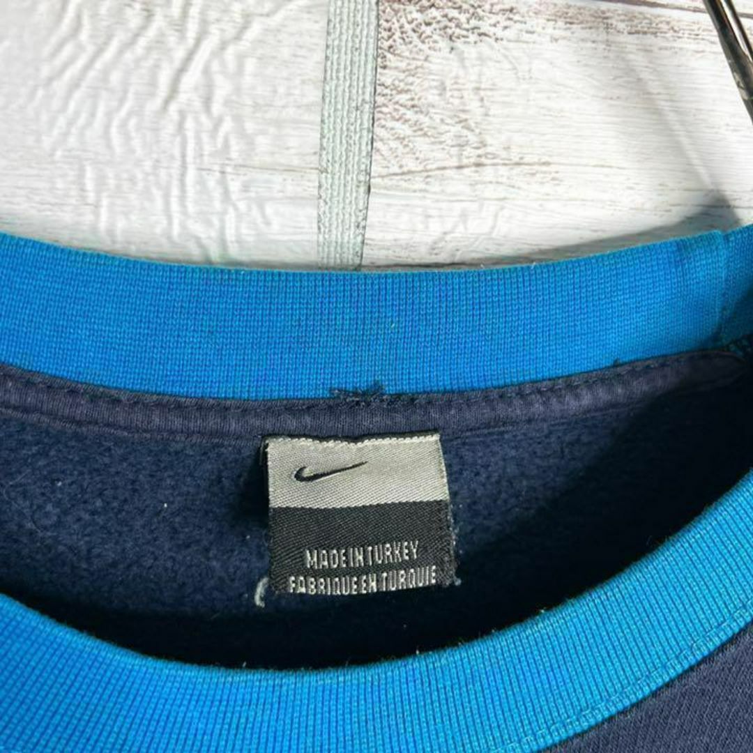 NIKE - 【入手困難!!】ナイキ ✈︎刺繍ロゴ バイカラー ゆるだぼ NIKE - 【入手困難!!】ナイキ ✈︎刺繍ロゴ バイカラー ゆるだぼ