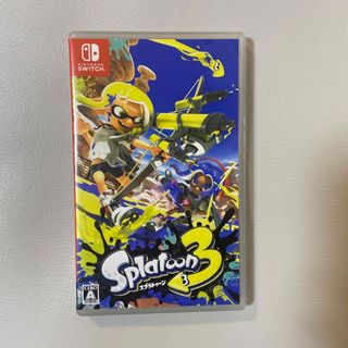 ニンテンドースイッチ(Nintendo Switch)のスプラトゥーン3 ソフト(家庭用ゲームソフト)