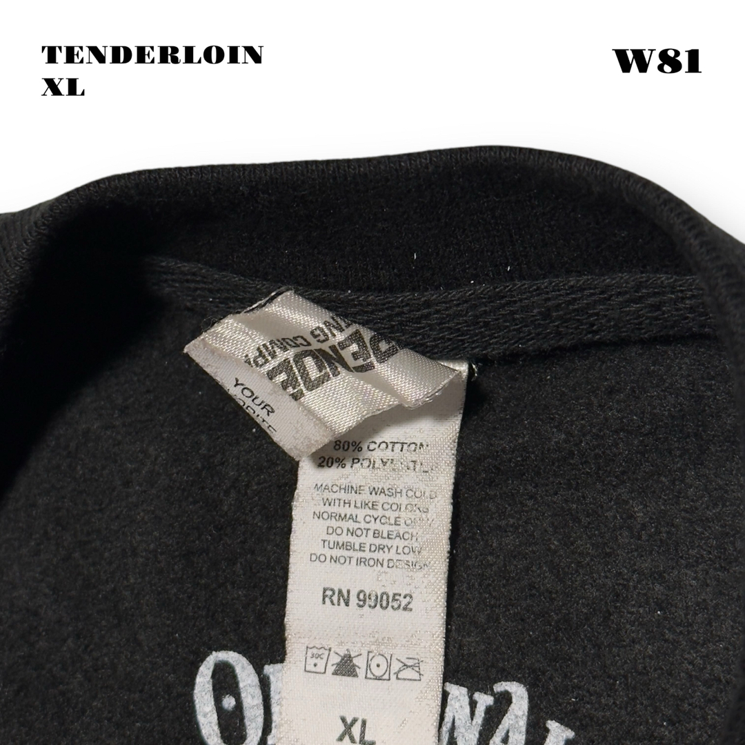TENDERLOIN - 希少品! TENDERLOIN スウェット トレーナー BAD TENDERLOIN - 希少品! TENDERLOIN スウェット トレーナー BAD