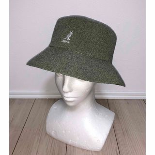 KANGOL - M 美品 KANGOL Sheep Fur Bucket ボア ハット ブラック KANGOL - M 美品 KANGOL Sheep Fur Bucket ボア ハット ブラック
