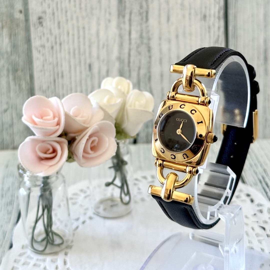 GUCCI - 【電池交換済】グッチ GUCCI 腕時計 6300L ゴールド GUCCI - 【電池交換済】グッチ GUCCI 腕時計 6300L ゴールド