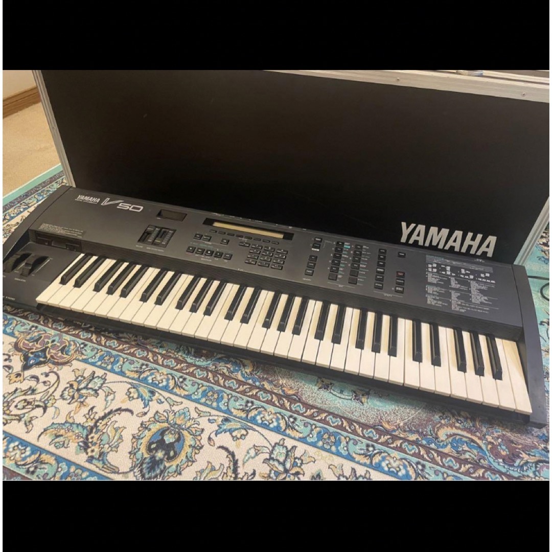 な155.YAMAHA V50 ヤマハデジタルシンセサイザー 61鍵盤 ケース な155.YAMAHA V50 ヤマハデジタルシンセサイザー 61鍵盤 ケース