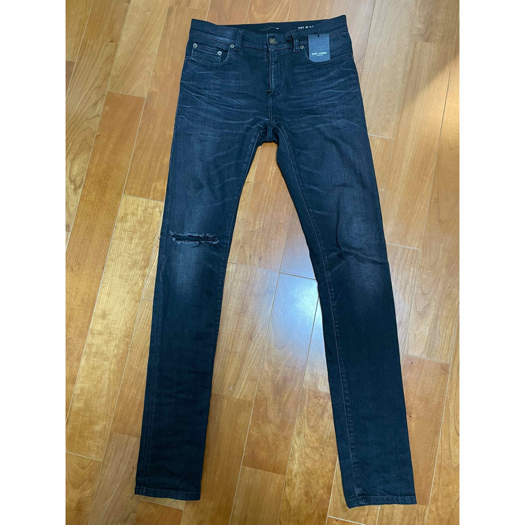 SAINT LAURENT サンローラン スキニー ニークラッシュ デニム 27 SAINT LAURENT サンローラン スキニー ニークラッシュ デニム 27