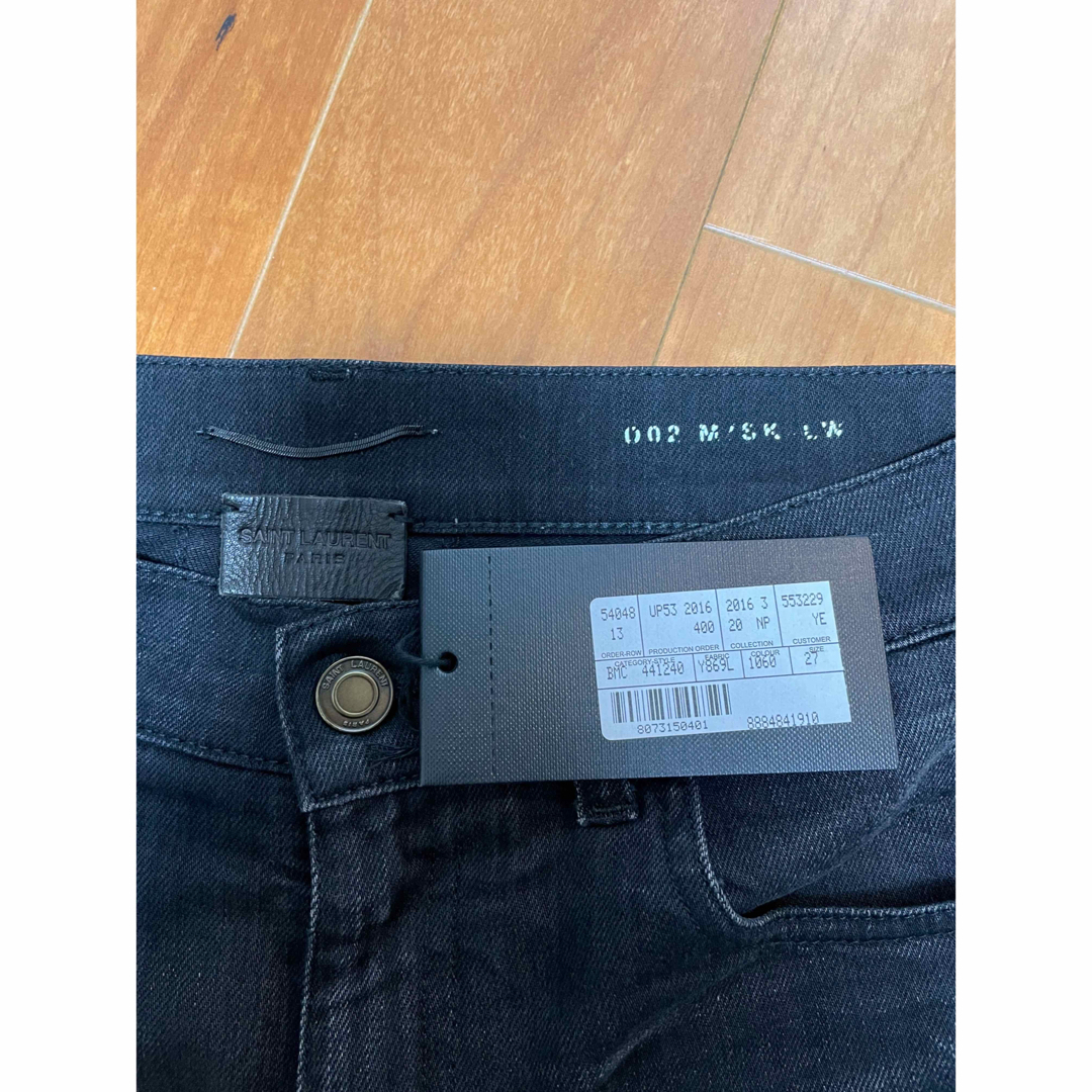 SAINT LAURENT サンローラン スキニー ニークラッシュ デニム 27 SAINT LAURENT サンローラン スキニー ニークラッシュ デニム 27
