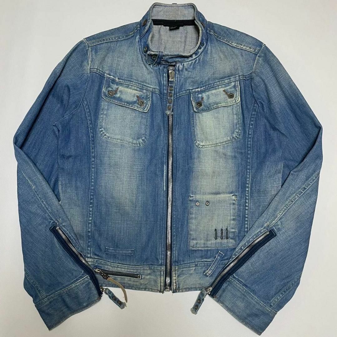 Lサイズ 濃紺 DIESEL ディーゼル デニムジャケット Gジャン Lサイズ 濃紺 DIESEL ディーゼル デニムジャケット Gジャン
