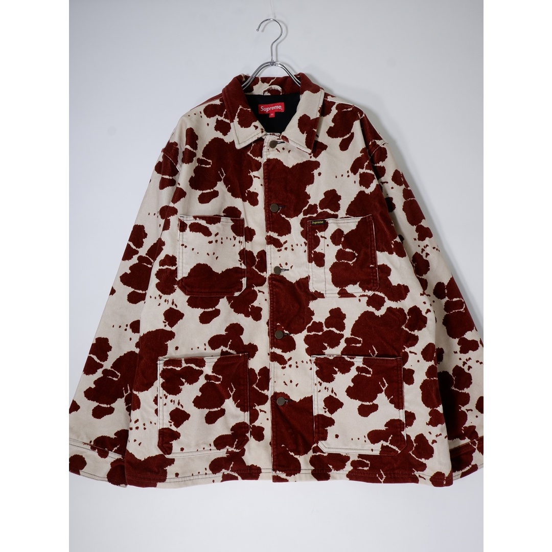 Supreme - SUPREMEシュプリーム 2020SS Cow Velvet Chore Coat牛 Supreme - SUPREMEシュプリーム 2020SS Cow Velvet Chore Coat牛