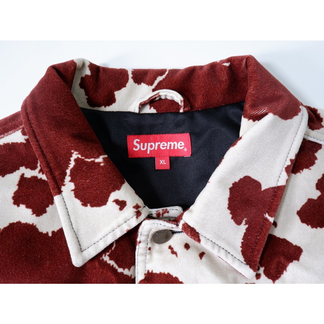 Supreme - SUPREMEシュプリーム 2020SS Cow Velvet Chore Coat牛 Supreme - SUPREMEシュプリーム 2020SS Cow Velvet Chore Coat牛