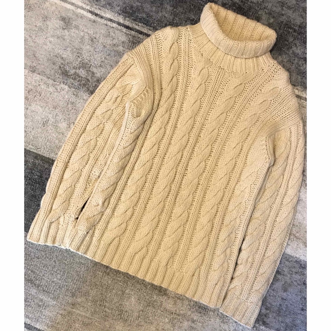 最高のケーブル編み 着心地抜群 POLO JEANS CO. ニット セーター 最高のケーブル編み 着心地抜群 POLO JEANS CO. ニット セーター