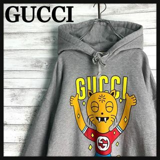 GUCCI - 10550【美品・入手困難】グッチ☆両面プリント定番 GUCCI - 10550【美品・入手困難】グッチ☆両面プリント定番