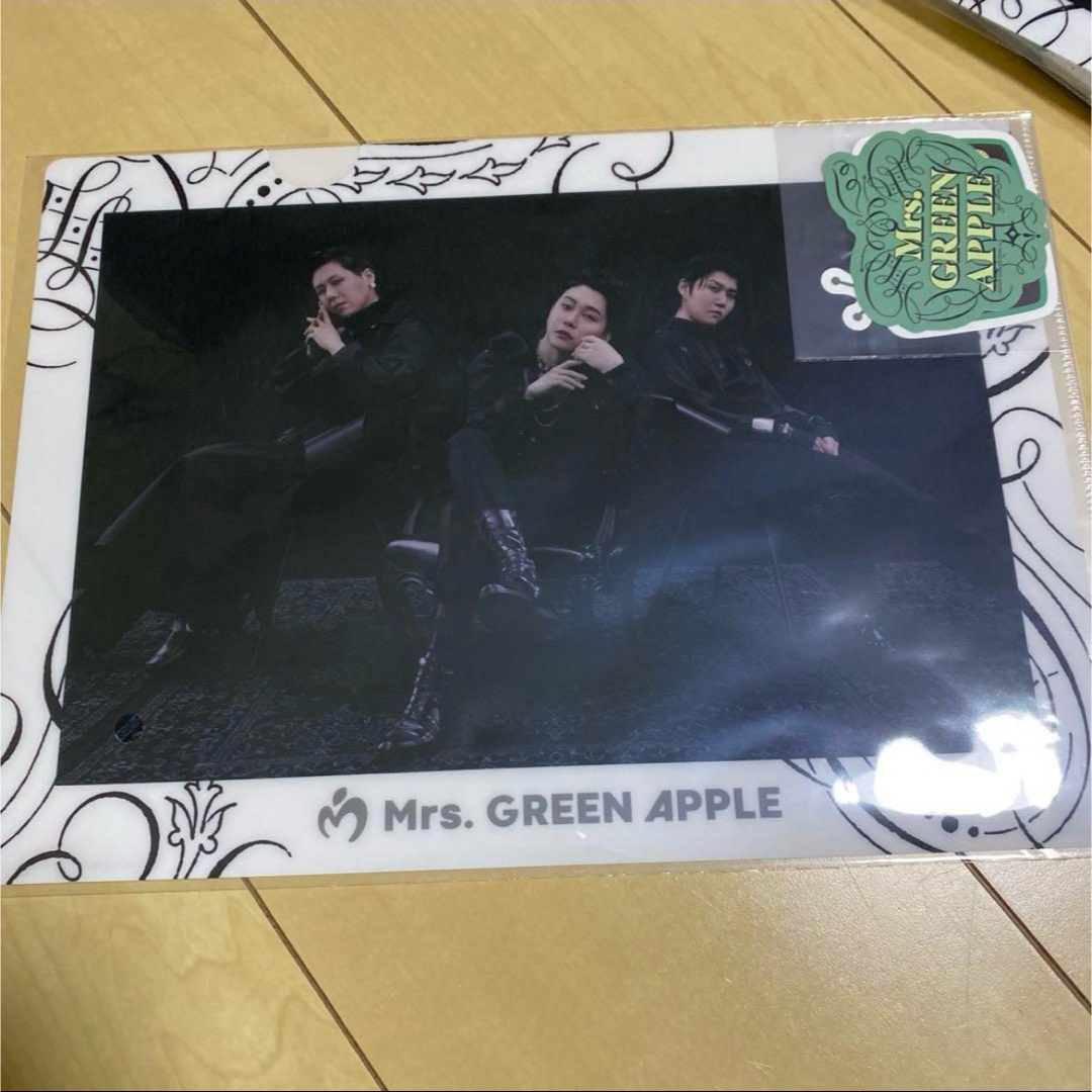 Mrs. しつこい GREEN APPLE クリアファイル F賞 Mrs. しつこい GREEN APPLE クリアファイル F賞