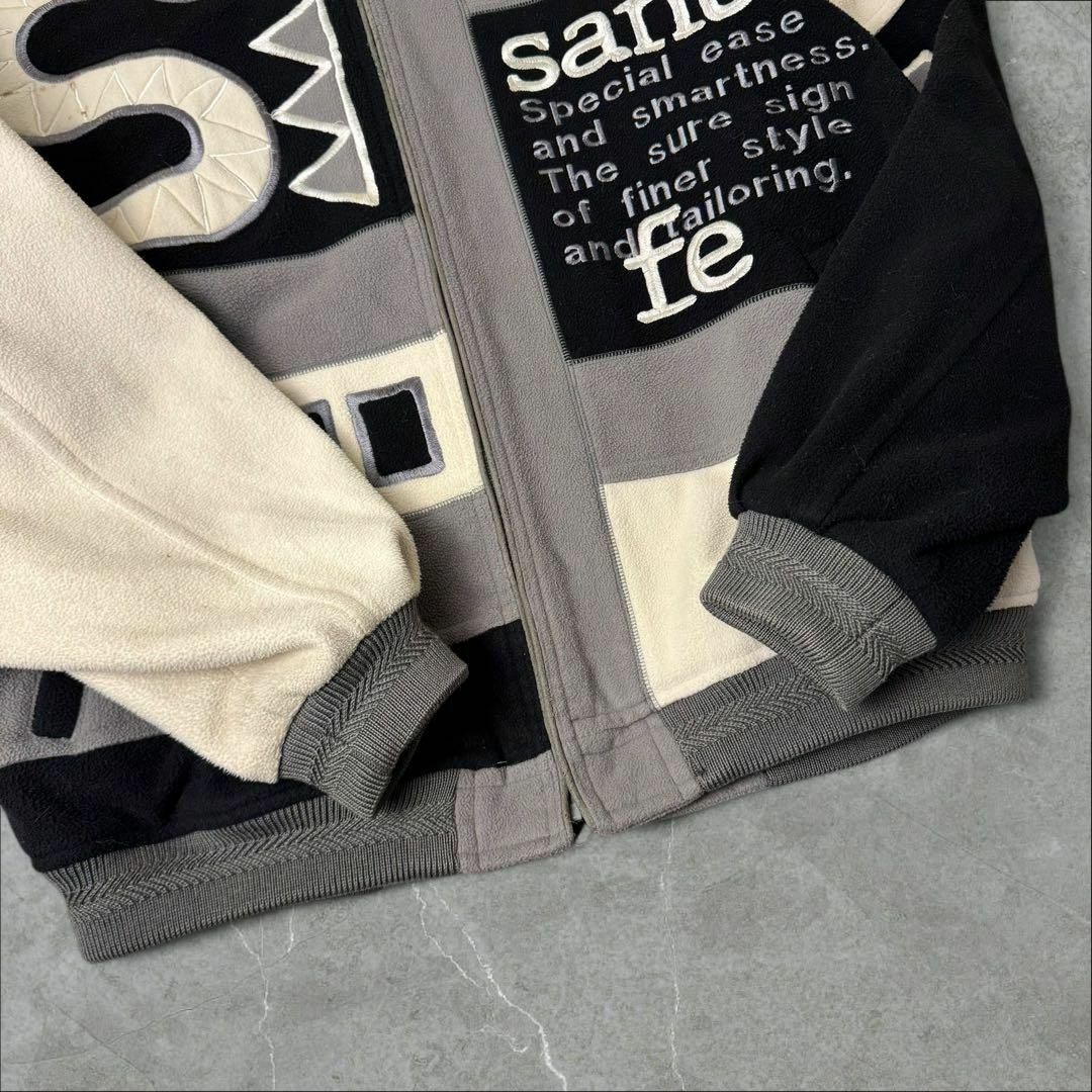 サンタフェ santa fe ビッグロゴ 刺繍 プリント メッシュ サンタフェ santa fe ビッグロゴ 刺繍 プリント メッシュ