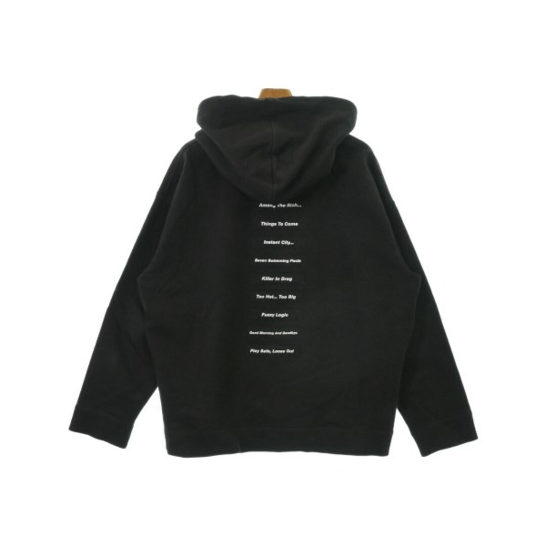 RAF SIMONS - RAF SIMONS ラフシモンズ パーカー L 黒 【古着 RAF SIMONS - RAF SIMONS ラフシモンズ パーカー L 黒 【古着