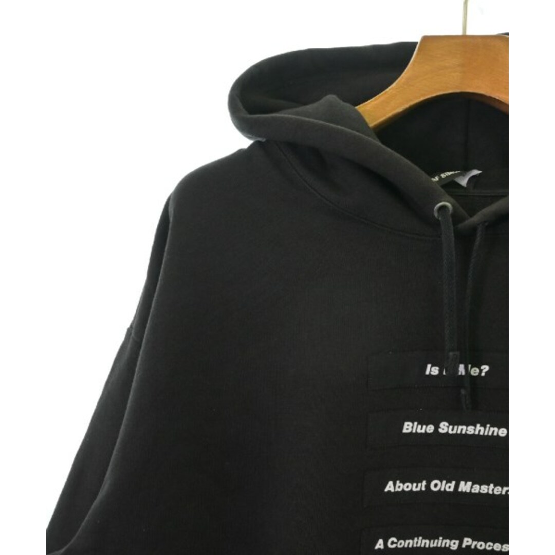 RAF SIMONS - RAF SIMONS ラフシモンズ パーカー L 黒 【古着 RAF SIMONS - RAF SIMONS ラフシモンズ パーカー L 黒 【古着