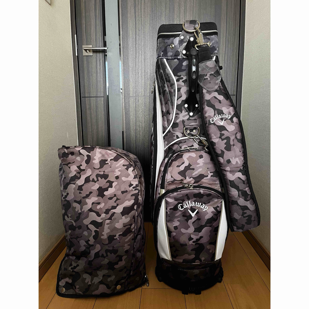 Callaway - 良品キャロウェイcallawayゴルフキャディバッグ 迷彩 Callaway - 良品キャロウェイcallawayゴルフキャディバッグ 迷彩