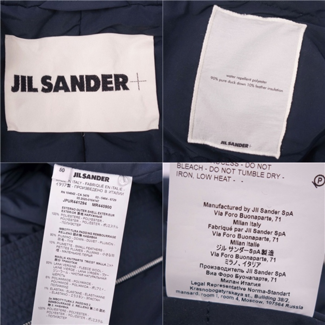 JIL SANDER - 美品 ジルサンダー JIL SANDER+ ジャケット ダウン JIL SANDER - 美品 ジルサンダー JIL SANDER+ ジャケット ダウン