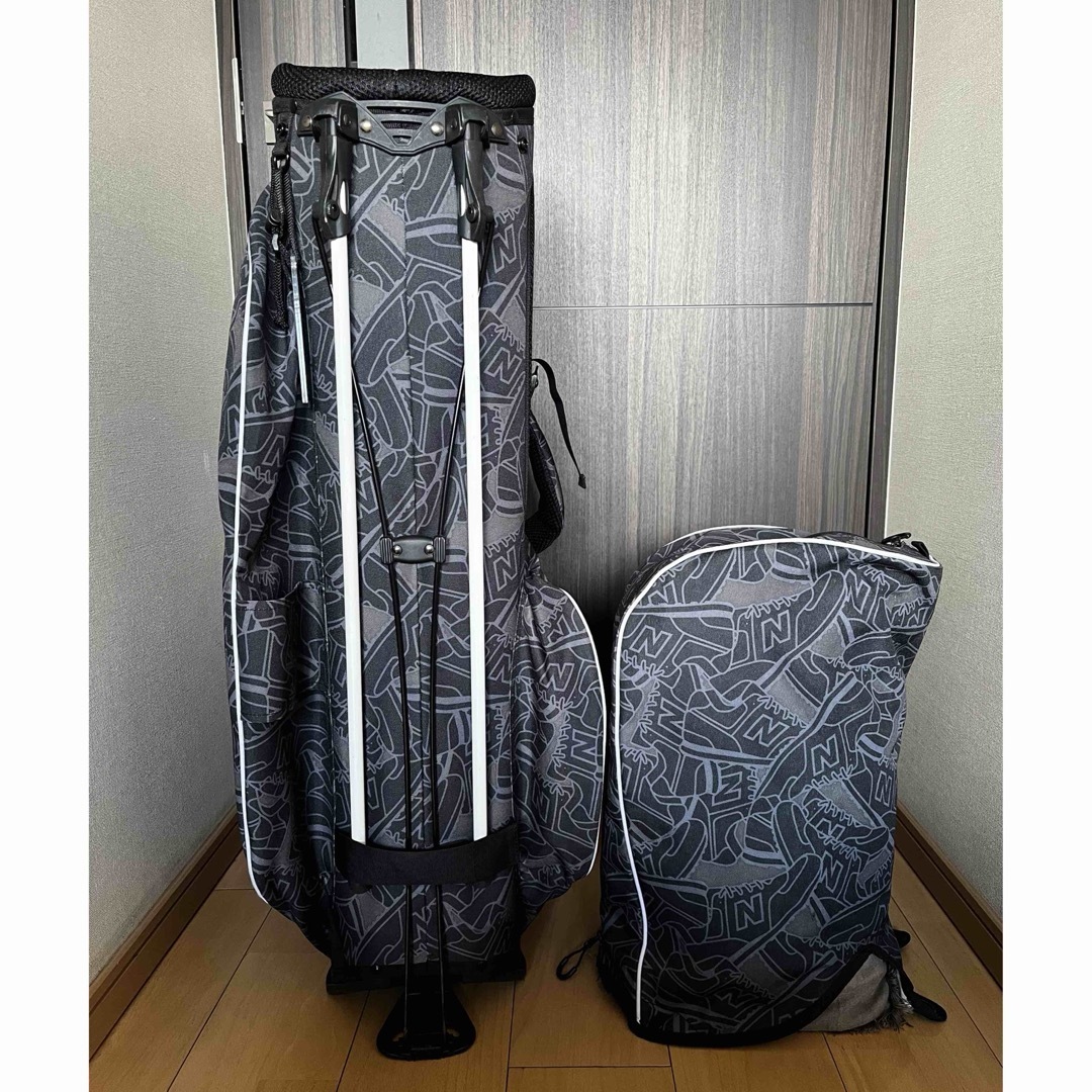 美品 大人気ニューバランス ゴルフ スタンド型キャディバッグ 美品 大人気ニューバランス ゴルフ スタンド型キャディバッグ