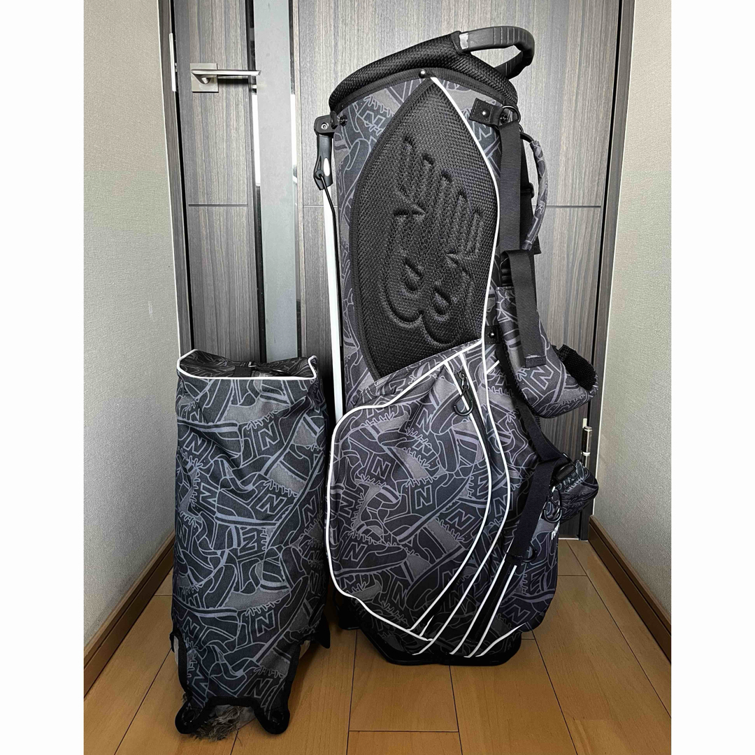 美品 大人気ニューバランス ゴルフ スタンド型キャディバッグ 美品 大人気ニューバランス ゴルフ スタンド型キャディバッグ