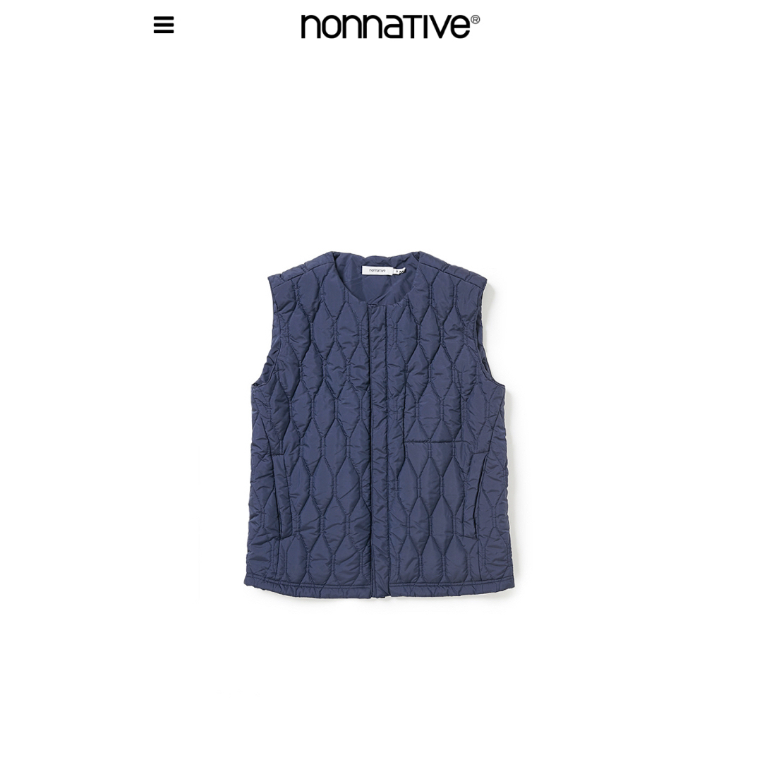 nonnative EXPLORER PUFF VEST DICROS® dew nonnative EXPLORER PUFF VEST DICROS® dew