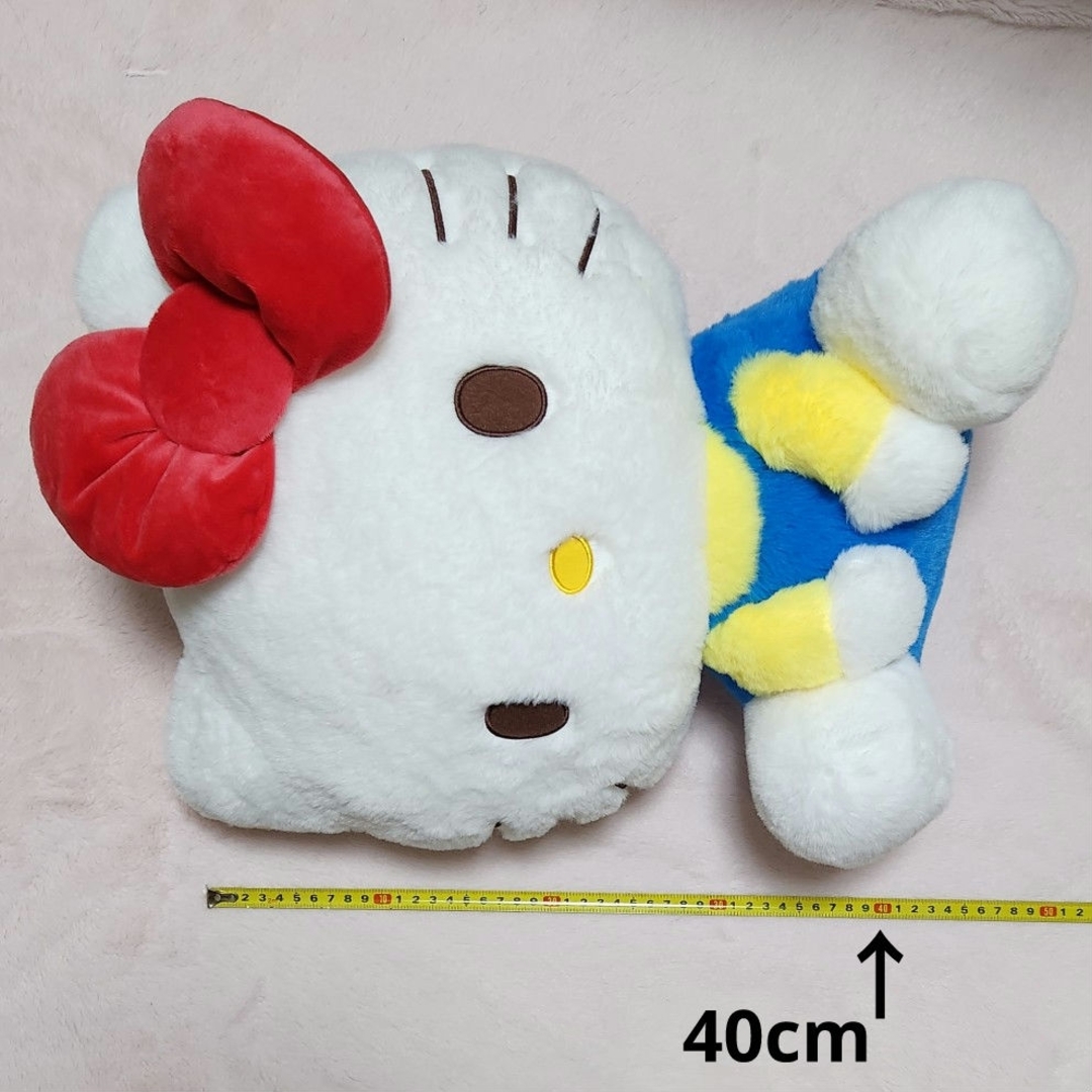 ハローキティ - ハローキティ ぬいぐるみ 特大 BIG おすわり ハローキティ - ハローキティ ぬいぐるみ 特大 BIG おすわり