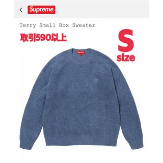 Supreme - Supreme Terry Small Box Sweater Blue Sの通販 by Supreme - Supreme Terry Small Box Sweater Blue Sの通販 by