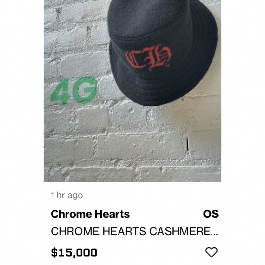 Chrome Hearts - 新品 chrome hearts カシミヤ HATサイズL Chrome Hearts - 新品 chrome hearts カシミヤ HATサイズL