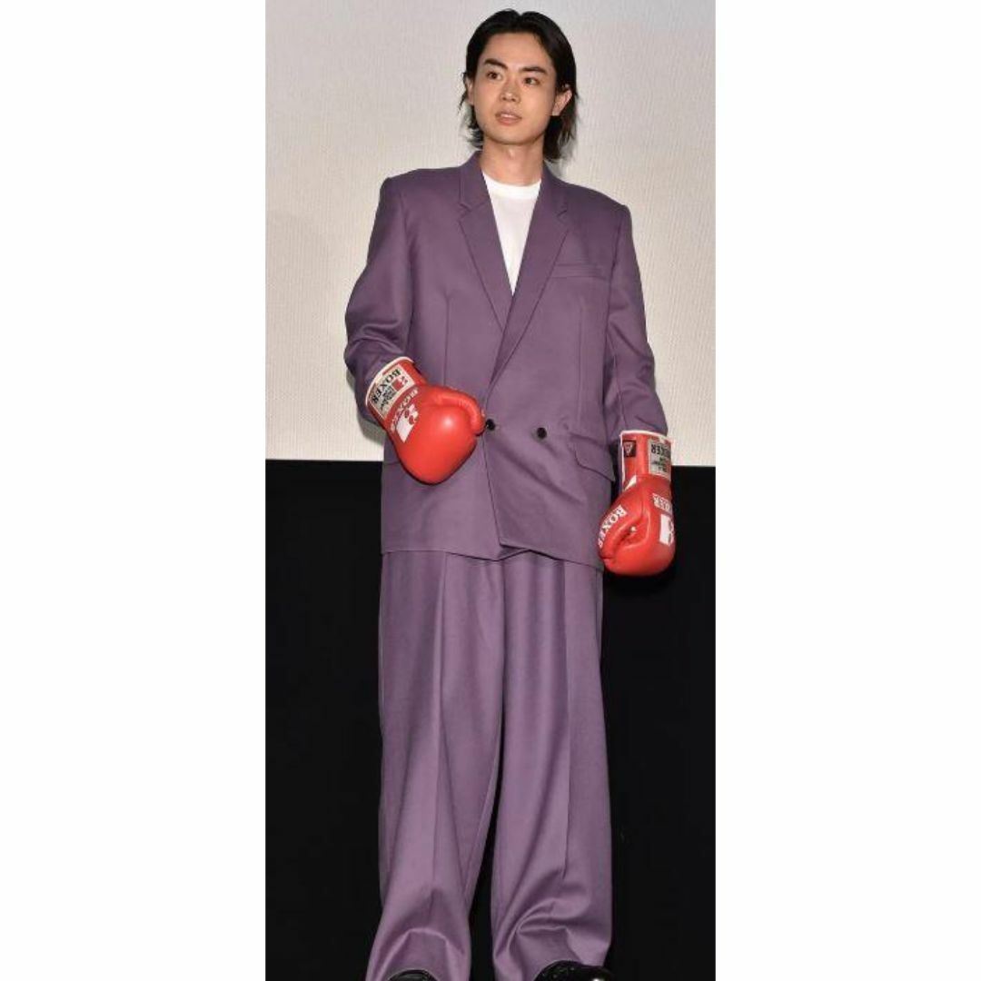90s ダブルセットアップスーツ 紫紅色 L 美品 ヴィンテージ 90s ダブルセットアップスーツ 紫紅色 L 美品 ヴィンテージ