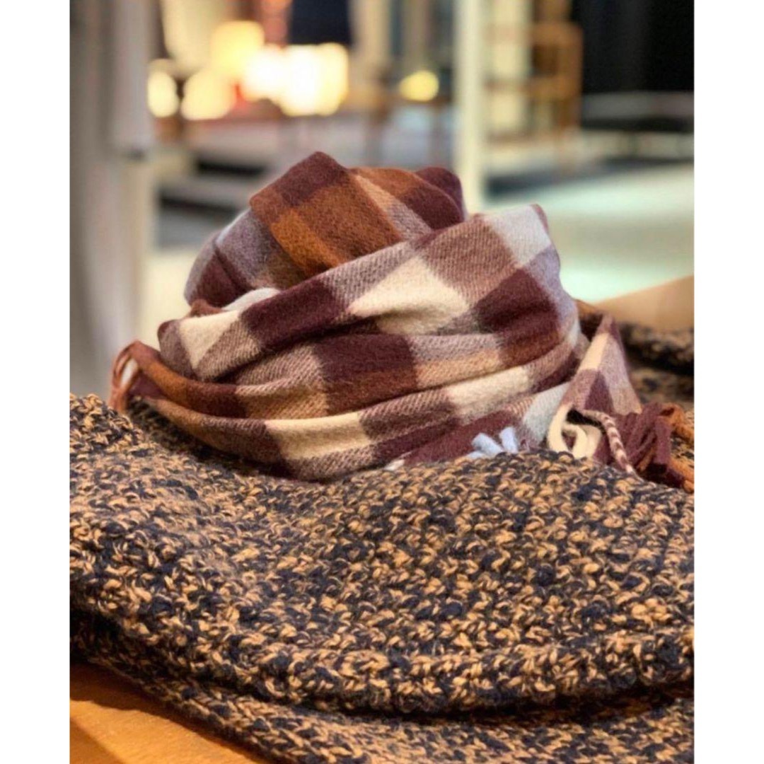 Joshua Ellis - Joshua Ellis 20AW カシミヤ大判ストール Joshua Ellis - Joshua Ellis 20AW カシミヤ大判ストール