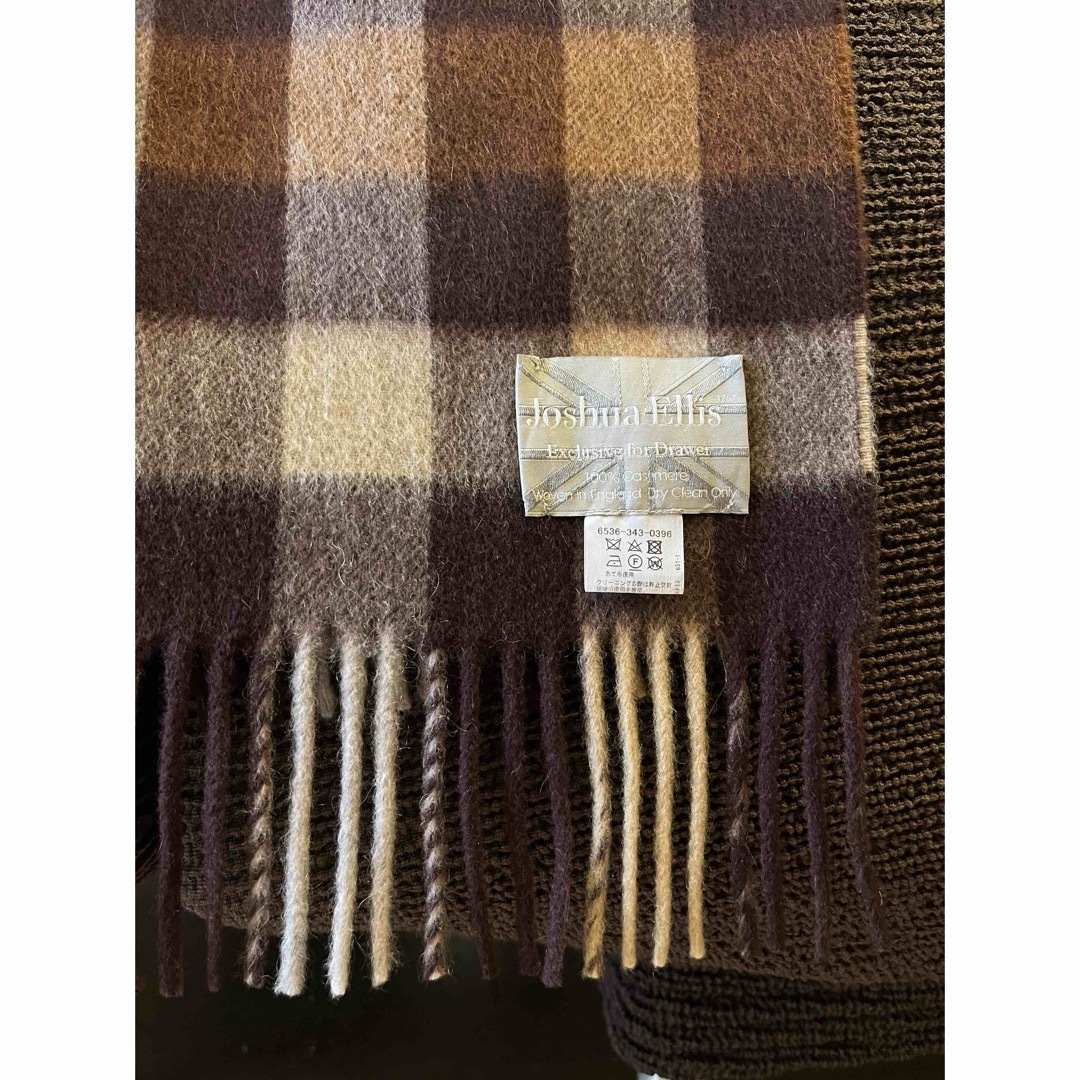 Joshua Ellis - Joshua Ellis 20AW カシミヤ大判ストール Joshua Ellis - Joshua Ellis 20AW カシミヤ大判ストール
