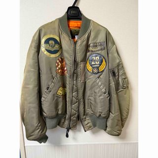 AVIREX - ワッペン(ma-1本革)の通販 by てるちゃん0601's shop AVIREX - ワッペン(ma-1本革)の通販 by てるちゃん0601's shop