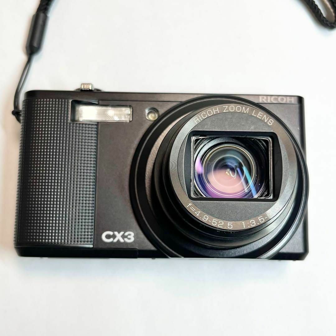 RICOH リコー CX3 デジカメ ブラック 外箱あり RICOH リコー CX3 デジカメ ブラック 外箱あり