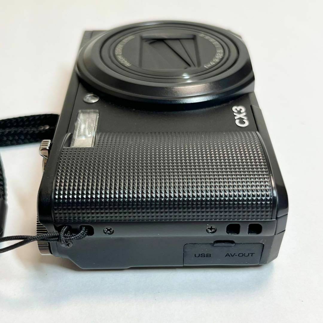 RICOH リコー CX3 デジカメ ブラック 外箱あり RICOH リコー CX3 デジカメ ブラック 外箱あり