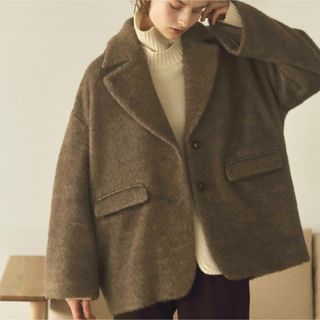 CLANE - クラネ clane 広瀬すずコラボ ジャケット コートの通販 CLANE - クラネ clane 広瀬すずコラボ ジャケット コートの通販