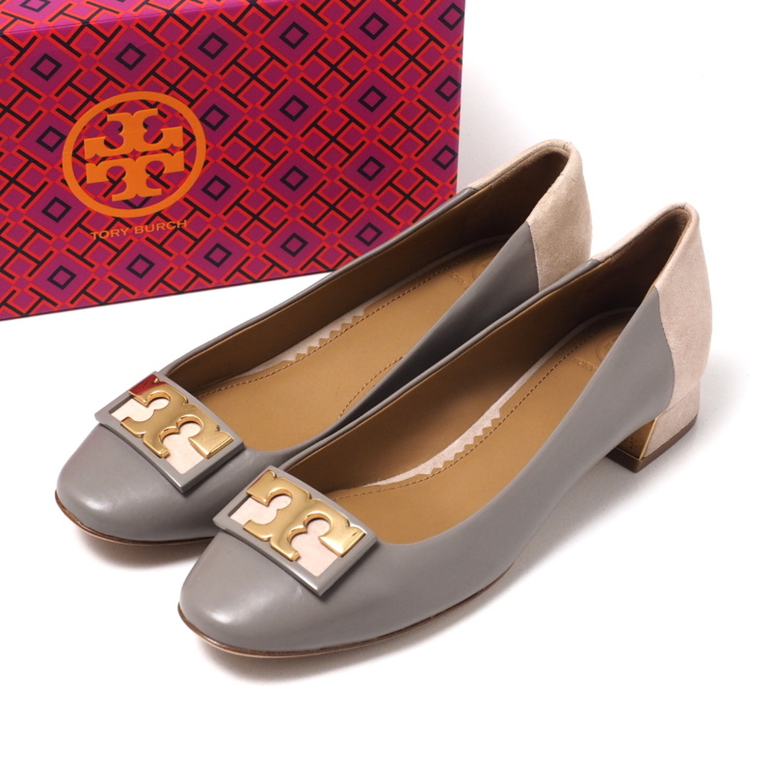 Tory Burch - ■未使用品■Tory Burch トリーバーチ GIGI 20MM ROUNDED TOE FLAT パンプス サイズ7M レザー ラウンドトゥ 靴 20240828/RA0938