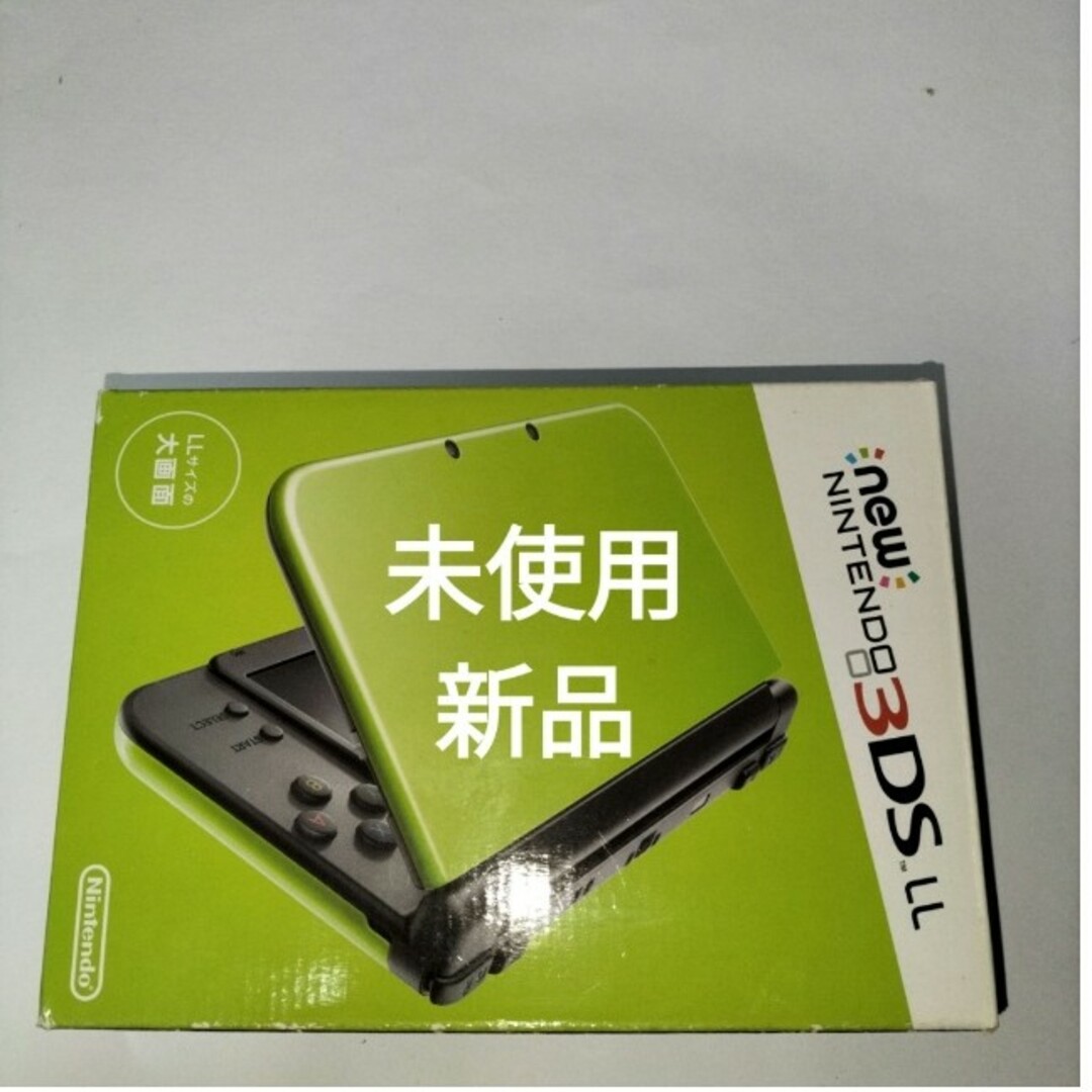 NEW3DSLL 未使用 新品 ライムブラック newニンテンドー3ds ll NEW3DSLL 未使用 新品 ライムブラック newニンテンドー3ds ll