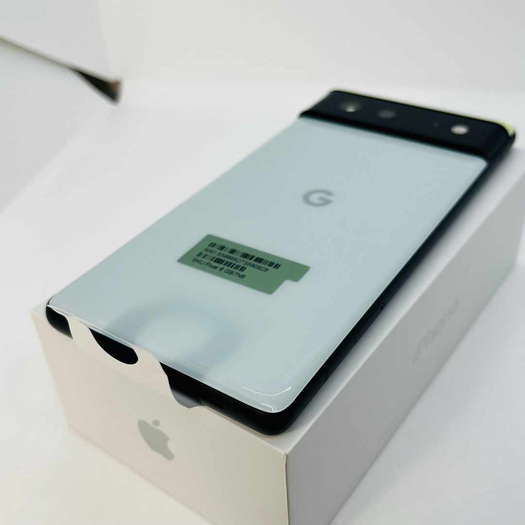 Google Pixel - 新品 Pixel 6 256 GB SIMフリー グリーン 本体の Google Pixel - 新品 Pixel 6 256 GB SIMフリー グリーン 本体の