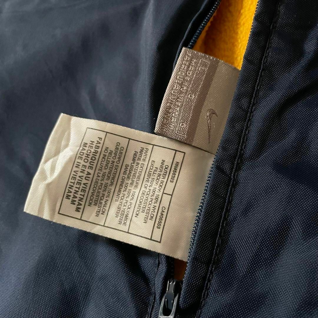 00s archive NIKE リバーシブル フリースナイロンジャケットy2k 00s archive NIKE リバーシブル フリースナイロンジャケットy2k