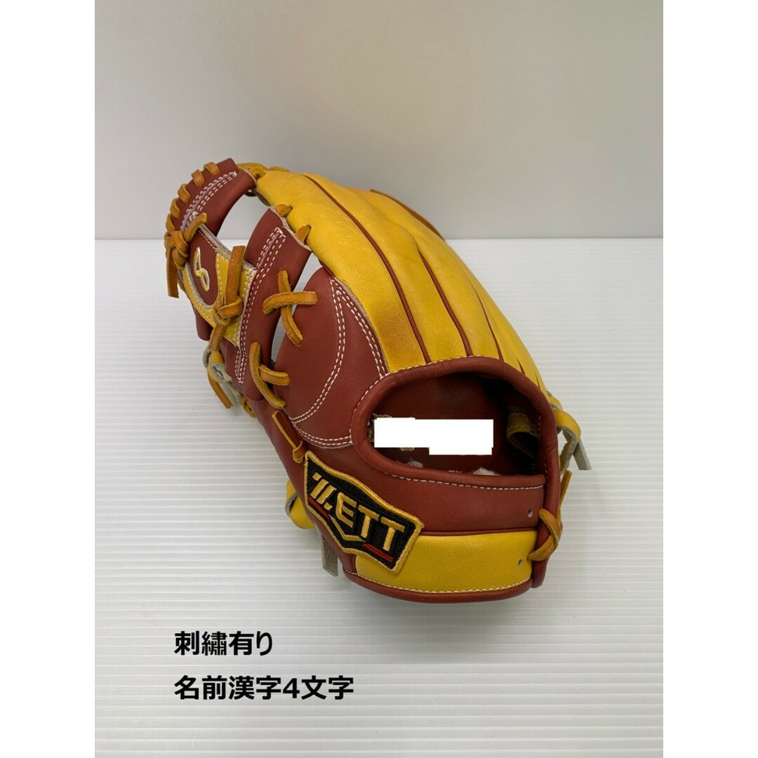 中古品 ゼット ZETT プロステイタス オーダー 軟式 内野手用 中古品 ゼット ZETT プロステイタス オーダー 軟式 内野手用
